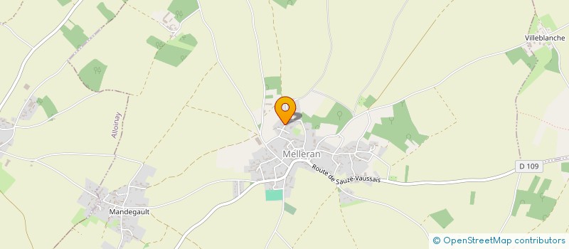 localisation de l'entreprise MONSIEUR JONATHAN VERHAEGHE  MELLERAN