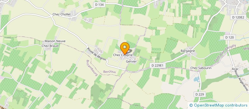 localisation de l'entreprise MONSIEUR JONATHAN VERNET  BERCLOUX