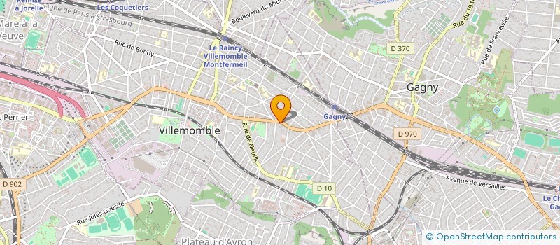 localisation de l'entreprise MONSIEUR JONATHAN VERNIER à VILLEMOMBLE