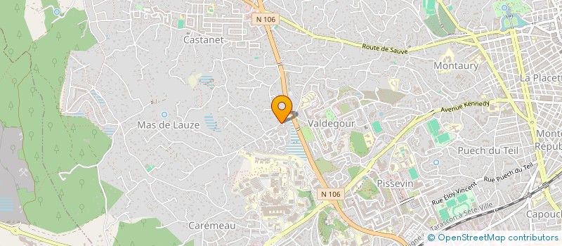 localisation de l'entreprise MONSIEUR JONATHAN VEYRUNES  NIMES