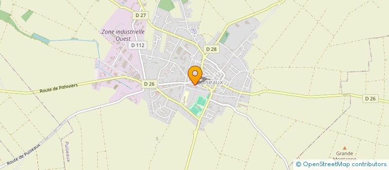 localisation de l'entreprise MONSIEUR JONATHAN VICTORNI  PUISEAUX