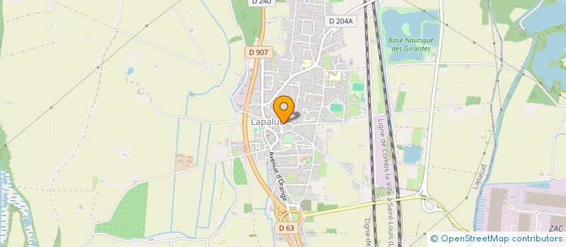 localisation de l'entreprise MONSIEUR JONATHAN VIENNE  LAPALUD