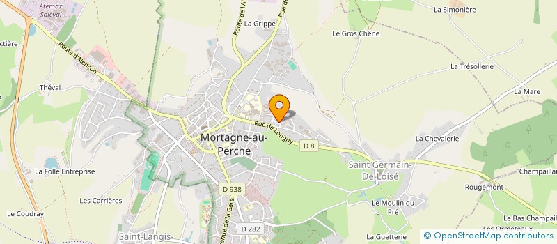 localisation de l'entreprise MONSIEUR JONATHAN VIGNE à MORTAGNE-AU-PERCHE