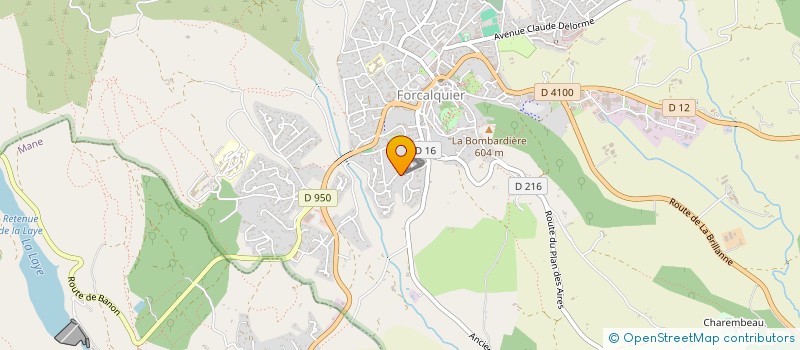 localisation de l'entreprise MONSIEUR JONATHAN VINCENT  FORCALQUIER