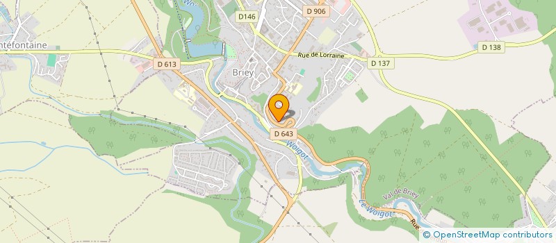 localisation de l'entreprise MONSIEUR JONATHAN VITERBO  VAL DE BRIEY