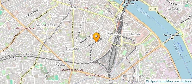 localisation de l'entreprise MONSIEUR JONATHAN VODENIK  BORDEAUX