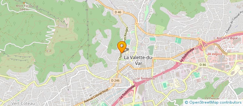 localisation de l'entreprise MONSIEUR JONATHAN VOZMEDIANO à LA VALETTE-DU-VAR