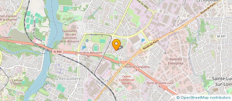 localisation de l'entreprise MONSIEUR JONATHAN WABONT à NANTES