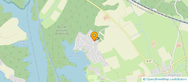 localisation de l'entreprise MONSIEUR JONATHAN WACKER  LANGATTE