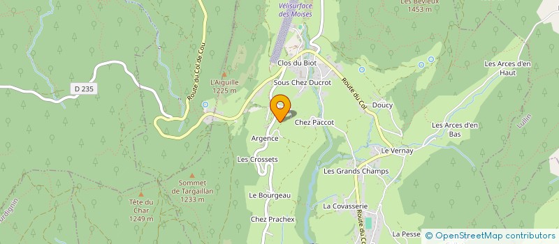 localisation de l'entreprise MONSIEUR JONATHAN WADD  HABERE-POCHE