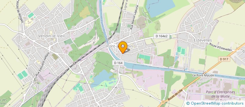 localisation de l'entreprise MONSIEUR JONATHAN WAETERLOOS  PONT-A-VENDIN