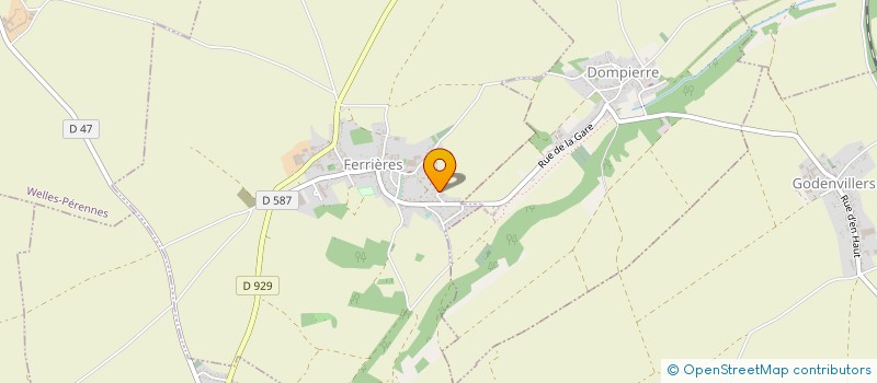 localisation de l'entreprise MONSIEUR JONATHAN WAGNER à FERRIERES