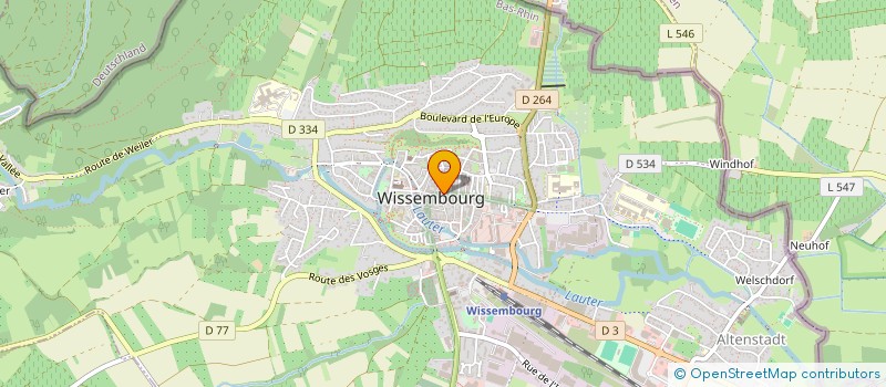 localisation de l'entreprise MONSIEUR JONATHAN WALTHER  RIEDSELTZ