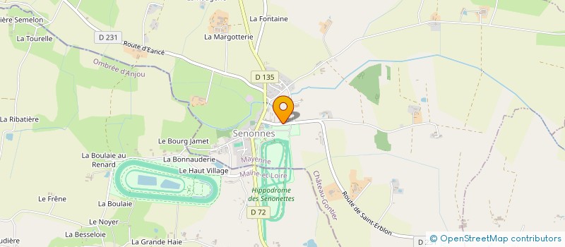 localisation de l'entreprise MONSIEUR JONATHAN WARD  SENONNES