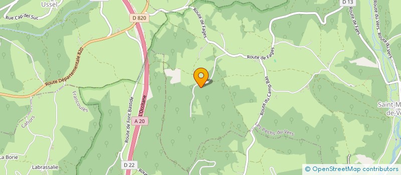 localisation de l'entreprise MONSIEUR JONATHAN WATLING  LES PECHS DU VERS