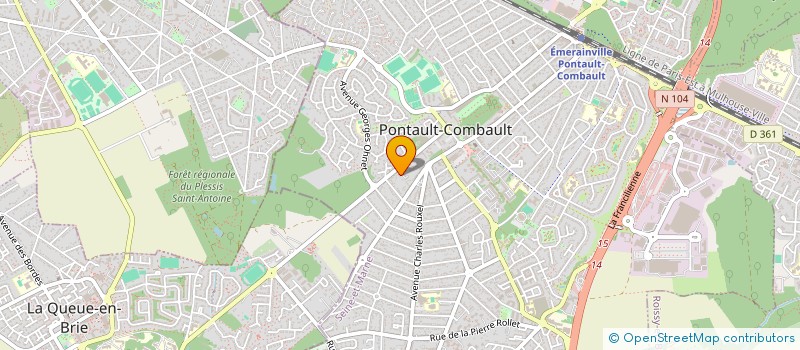 localisation de l'entreprise MONSIEUR JONATHAN WAUTERS à PONTAULT-COMBAULT