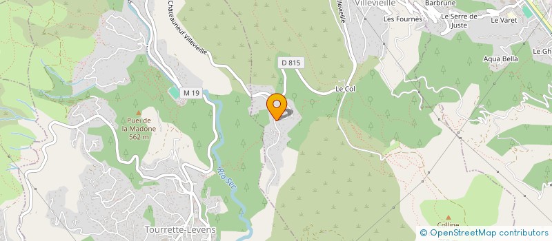 localisation de l'entreprise MONSIEUR JONATHAN WEBB  CHATEAUNEUF-VILLEVIEILLE