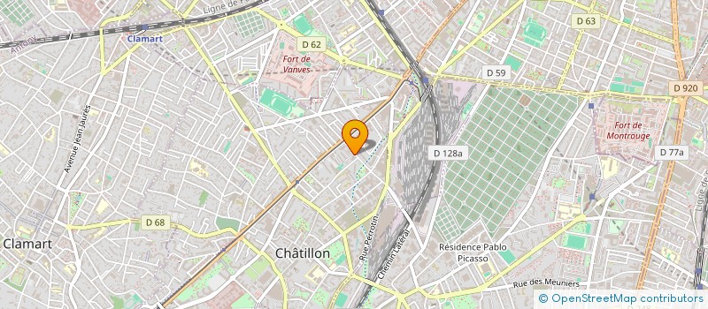 localisation de l'entreprise MONSIEUR JONATHAN WEILAND  CHATILLON