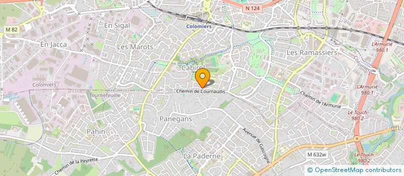 localisation de l'entreprise MONSIEUR JONATHAN WEISSE à COLOMIERS