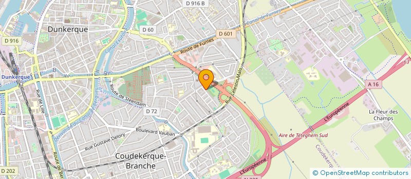 localisation de l'entreprise MONSIEUR JONATHAN WIECZOREK  COUDEKERQUE-BRANCHE