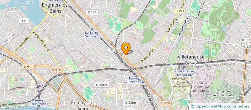 localisation de l'entreprise MONSIEUR JONATHAN WOEL  DEUIL-LA-BARRE