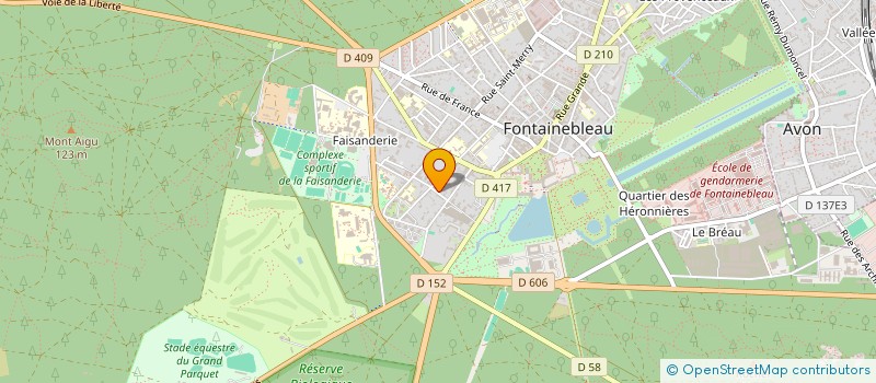 localisation de l'entreprise MONSIEUR JONATHAN WORMSER  FONTAINEBLEAU