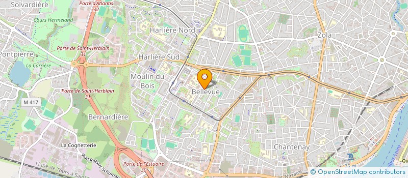 localisation de l'entreprise MONSIEUR JONATHAN YERBE  NANTES