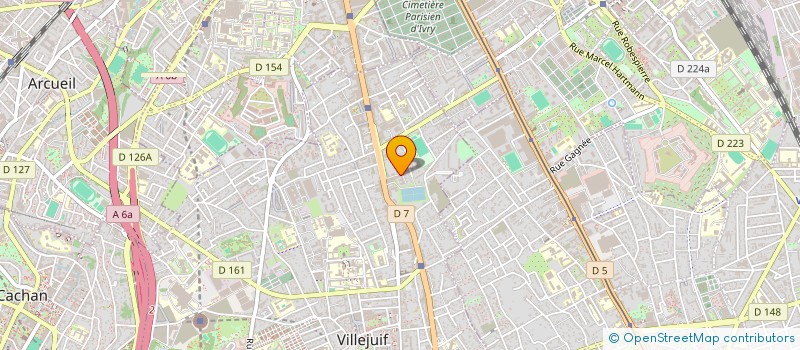 localisation de l'entreprise MONSIEUR JONATHAN YU  VILLEJUIF