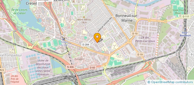 localisation de l'entreprise MONSIEUR JONATHAN ZERBIB  BONNEUIL-SUR-MARNE