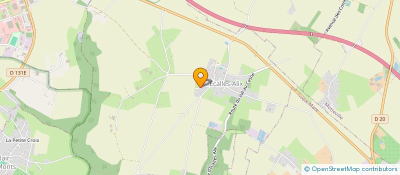 localisation de l'entreprise MONSIEUR JONATHAN ZITO  ECALLES-ALIX