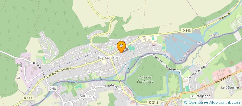 localisation de l'entreprise MONSIEUR JONATHAN ZLATIC  EZY-SUR-EURE