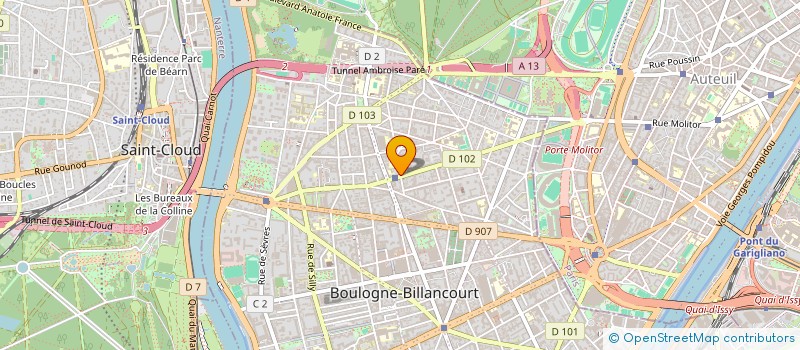 localisation de l'entreprise MONSIEUR JONATHAN ZOUARI à BOULOGNE-BILLANCOURT