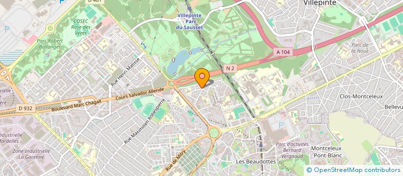 localisation de l'entreprise MONSIEUR JONATHANE FERGE à AULNAY-SOUS-BOIS