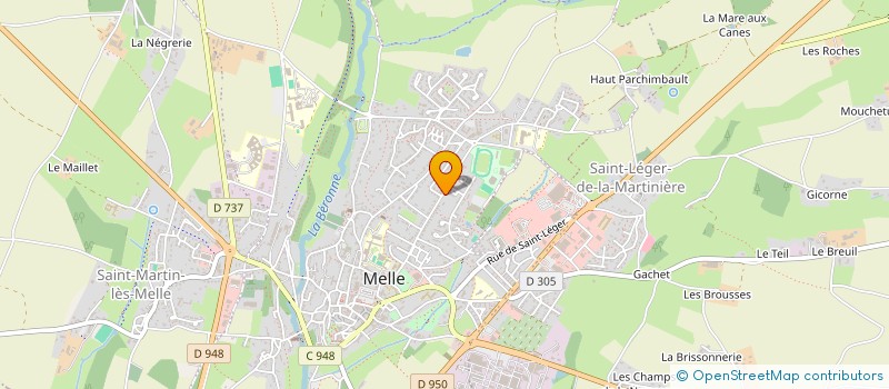 localisation de l'entreprise MONSIEUR JONATHANE NYS  MELLE