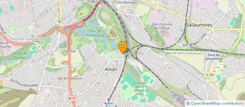 localisation de l'entreprise MONSIEUR JONATHANE VIGNON à AVION