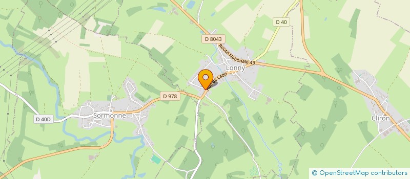 localisation de l'entreprise MONSIEUR JONATHANN MAYETTE  LONNY