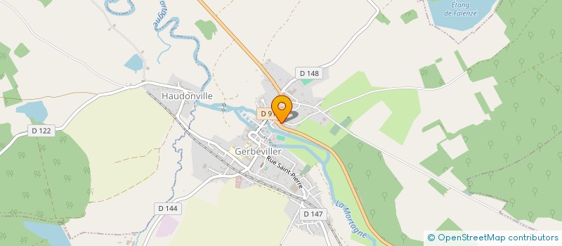 localisation de l'entreprise MONSIEUR JONATHANNE CAGNE  GERBEVILLER