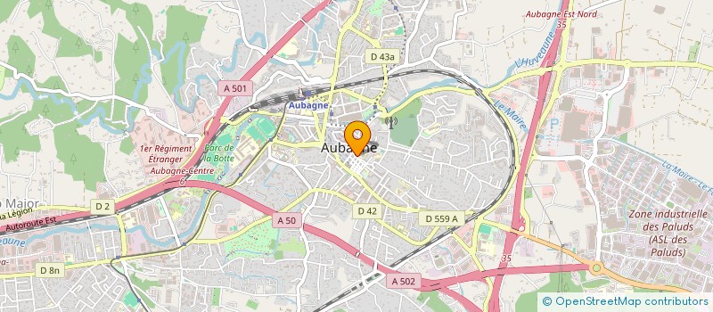 localisation de l'entreprise MONSIEUR JONAY DOMINGUEZ ROMERO  AUBAGNE