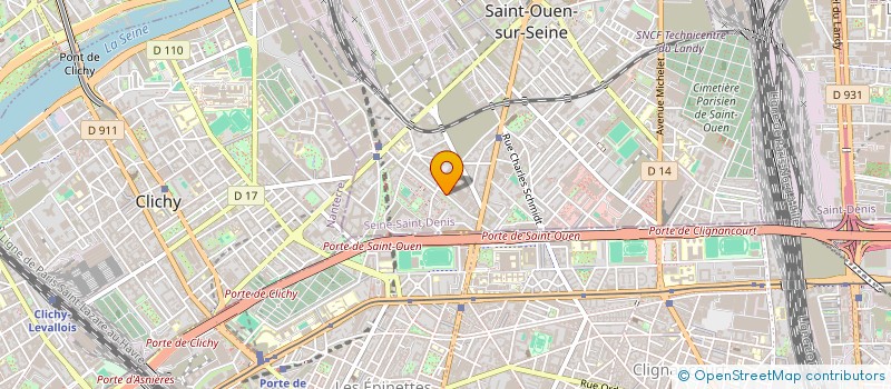 localisation de l'entreprise MONSIEUR JONCZ PAKK à SAINT-OUEN-SUR-SEINE