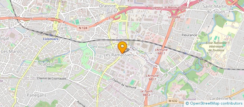 localisation de l'entreprise MONSIEUR JONEL THELASSAINT à COLOMIERS