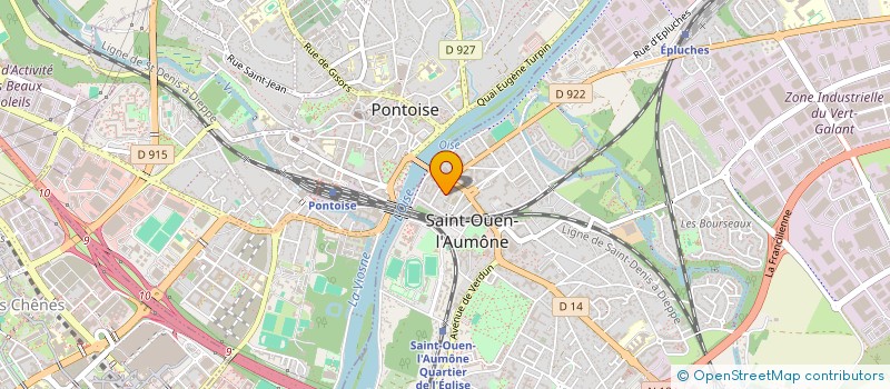 localisation de l'entreprise MONSIEUR JONES LEMOINE à SAINT-OUEN-L'AUMONE