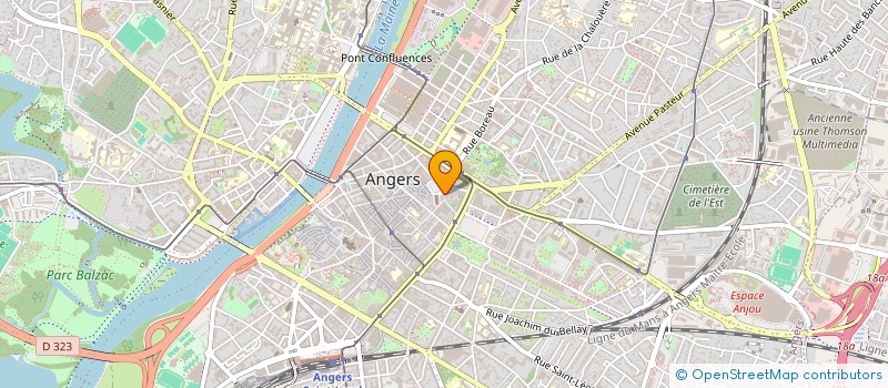 localisation de l'entreprise MONSIEUR JONG KYU SON  ANGERS