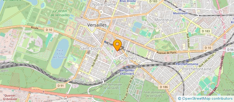 localisation de l'entreprise MONSIEUR JONGMIN NAM à VERSAILLES
