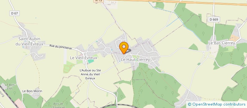 localisation de l'entreprise MONSIEUR JONGO REINHART  GUICHAINVILLE