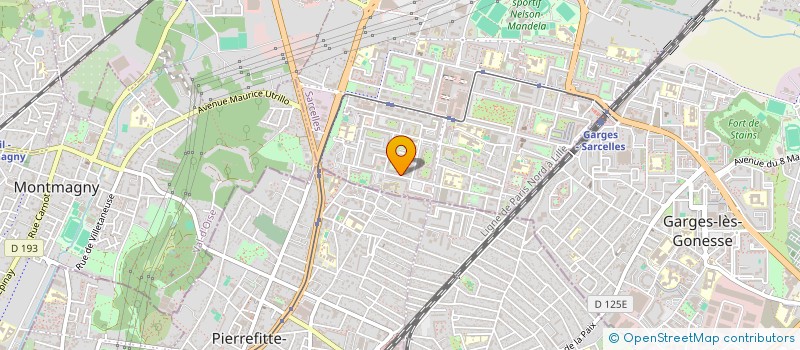 localisation de l'entreprise MONSIEUR JONHSON SAINT FELIX  SARCELLES