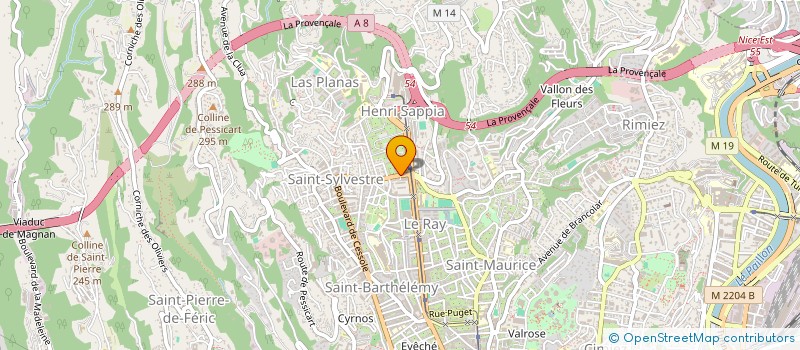 localisation de l'entreprise MONSIEUR JONI KVARATSKHELIA  NICE