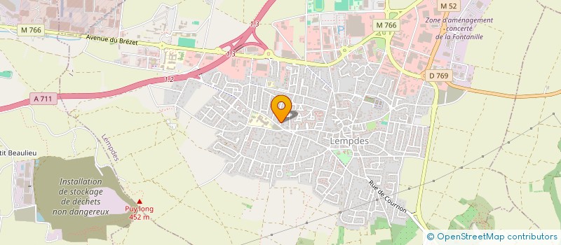 localisation de l'entreprise MONSIEUR JONI NEVES NOGUEIRA  LEMPDES