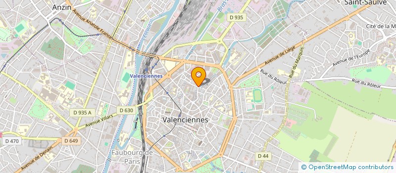 localisation de l'entreprise MONSIEUR JONIS MERSINI  VALENCIENNES