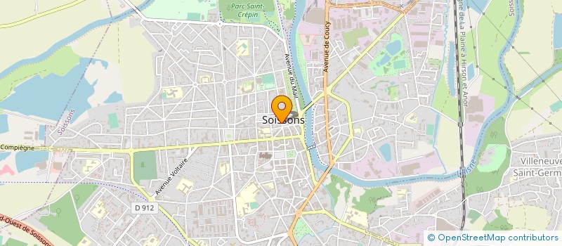 localisation de l'entreprise MONSIEUR JONNHY LE-VERD  PERONNE