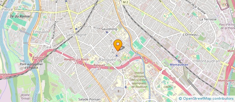 localisation de l'entreprise MONSIEUR JONNI DRAGUTINOVIC  TOULOUSE